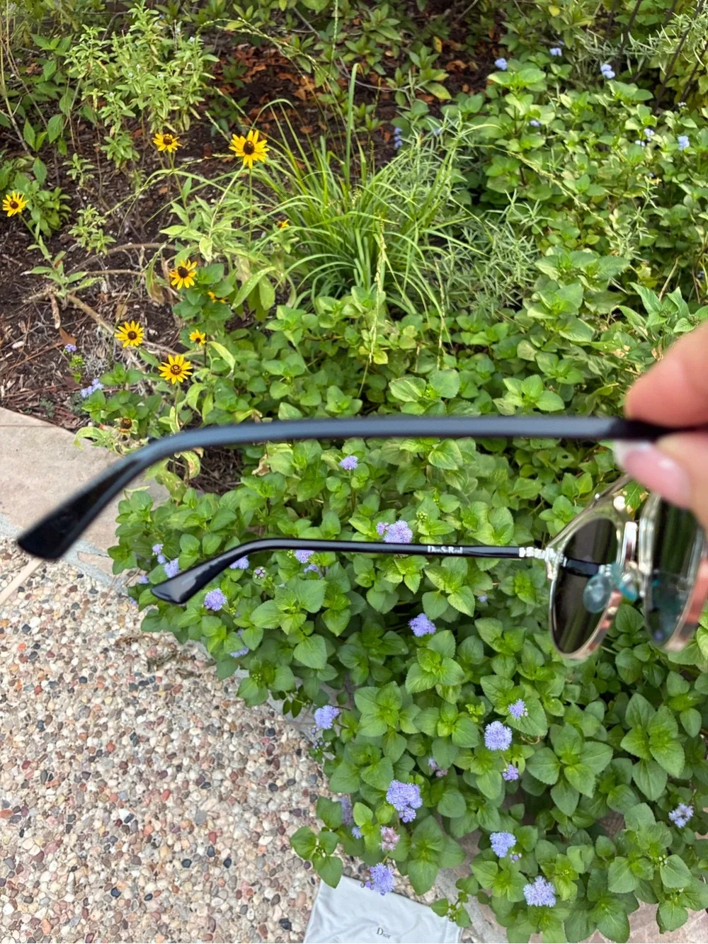 DIOR So Real Sunglasses Silver Frame w/ Gray Lenses Luxury Designer Eyewear